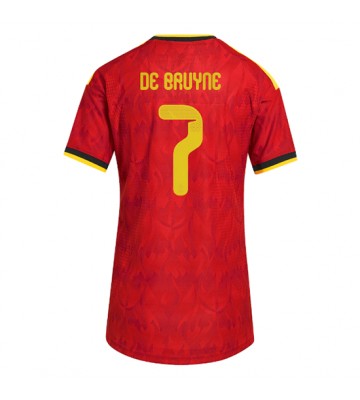 Belgien Kevin De Bruyne #7 Replika Hemmatröja Damer VM 2026 Kortärmad
